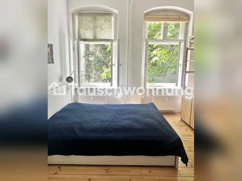 Tauschwohnung: 1 room apartment on Weserstr. for 2 room apartment — photo 1